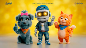 mascotes na comunicação das marcas.